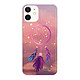 Evetane Coque iPhone 12 mini 360 intégrale transparente Motif Attrape rêve rose Tendance Coque iPhone 12 mini 360 intégrale transparente Attrape rêve rose Tendance