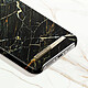 iDeal of Sweden Coque pour iPhone 13 Marbré Luxe Ultra fine Port Laurent Marble Noir / Or pas cher