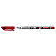 STABILO Marqueur permanent Write-4-all S Superfin 0,4 mm Rouge x 10 Marqueur permanent