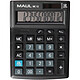 MAUL Calculatrice de bureau MC 12, 12 chiffres, noir Calculatrice de bureau