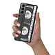 Evetane Coque Samsung Galaxy S21 5G 360 intégrale transparente Motif Cassette Tendance pas cher