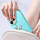 Avis Avizar Coque pour iPhone 15 Pro Silicone Premium Semi rigide Finition Mate Douce  Turquoise