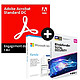 Pack Acrobat Standard DC + Microsoft Office 365 Famille + Bitdefender Total Security - Licence 1 an - 1 utilisateur - A télécharger Logiciel bureautique (Multilingue, Windows)