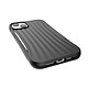 Avis Raptic Coque pour iPhone 14 Plus Clutch Shockproof 3M avec motif rayures Noir