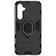 Avizar Coque pour Samsung Galaxy S23 FE Bi-matière Antichoc Anneau Support  Noir Coque de protection conçue pour Samsung Galaxy S23 FE, Ring Collection