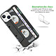 Avis Evetane Coque iPhone 13 Mini silicone transparente Motif Cassette ultra resistant