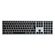 Satechi Clavier Slim X3 Bluetooth USB-C AZERTY - Space Gray Clavier avec pavé numérique