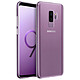 Avizar Coque Samsung Galaxy S9 Plus Coque Silicone Gel coin renforcée - Transparente Coque de protection pour Galaxy S9 Plus