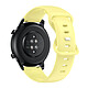 Avizar Bracelet pour Honor Magic Watch 2 42mm Silicone Souple Jaune - Bracelet spécifique au Honor Magic Watch 2, personnalisez votre montre connectée à votre guise