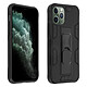 Avizar Coque Apple iPhone 11 Pro Max Hybride Antichoc Béquille Fonction Support Noir Coque de protection hybride série Defender, spécialement conçue pour Apple iPhone 11 Pro Max.