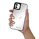 Acheter LaCoqueFrançaise Coque iPhone 12 Mini miroir Coeur Blanc Amour Design