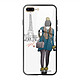 LaCoqueFrançaise Coque iPhone 7 Plus/ 8 Plus Coque Soft Touch Glossy Working girl Design Coque iPhone 7 Plus/ 8 Plus Coque Soft Touch Glossy Working girl Design