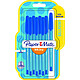 PAPER MATE Stylo à bille InkJoy 100, blister de 8, bleu Stylo à bille