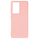 Avizar Coque Samsung Galaxy S21 Ultra Silicone Souple Soft Touch Compatible QI Rose - Coque de protection spécialement conçue pour Samsung Galaxy S21 Ultra.