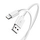 Oppo Câble Oppo USB vers USB-C Original Charge Rapide 3A et Sécurisée  Blanc Un câble écologique USB vers USB Type C, bénéficiant de la qualité de la marque Oppo