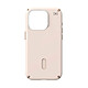 Speck Presidio2 Pro Click-Lock pour iPhone 15 Pro Beige/Gold Coque MagSafe pour iPhone 15 Pro