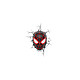 Marvel - Lampe 3D LED Spider-Man Miles Morales Face 3D Lampe 3D LED Spider-Man Miles Morales Face 3D.