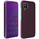 Avizar Housse Huawei P40 Lite Clapet translucide Design Miroir Support Vidéo Violet - Protection intégrale spécialement conçue pour le Huawei P40 Lite