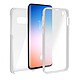 Avizar Coque Galaxy S10e Protection 360° Rigide + Avant Silicone transparent Protection intégrale spécialement conçue pour le Samsung Galaxy S10e