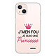 Evetane Coque iPhone 13 360 intégrale transparente Motif Je suis une princesse Tendance Coque iPhone 13 360 intégrale transparente Je suis une princesse Tendance