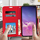 Avis Avizar Etui folio Rouge Porte-Carte pour Samsung Galaxy S10e