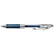 PENTEL Stylo Roller encre gel rétractable ENERGEL PURE BL77 Pointe 0,7 mm bleu nuit x 12 Stylo roller