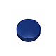 MAUL Boite de 10 Aimants MAULsolid Ø 38 mm Puiss. 2,5 kg Bleu Aimants pour tableau