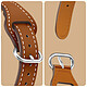 Avizar Bracelet pour Apple Watch 41mm / 40mm / 38 mm Simili Cuir Litchi  Marron pas cher