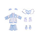 Nendoroid Doll - Accessoires Original Character pour figurines  Outfit Set: Subculture Fashion Accessoires Nendoroid Doll Original Character pour figurines  Outfit Set: Subculture Fashion Tracksuit (Blue).