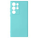 Avizar Coque pour Samsung Galaxy S23 Ultra Silicone Semi-rigide Finition Douce au Toucher Fine  Turquoise - Coque de protection, collection Fast Cover, spécialement conçue pour votre Samsung Galaxy S23 Ultra