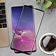 Acheter Avizar Film Samsung Galaxy S10 Verre Trempé Incurvé Transparent au Contour Noir