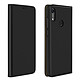 Avizar Étui Huawei Y6 2019/Y6S et Honor 8A/8A 2020 Porte-carte Fonction Support Noir - Revêtement en eco-cuir avec un aspect granulé