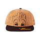 Marvel - Casquette Snapback Cork Groot Casquette Snapback Marvel, modèle Cork Groot.