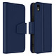 Avizar Housse Apple iPhone XR Cuir Porte-carte Fonction Support Premium bleu nuit - Un étui folio pratique et fonctionnel spécialement conçu pour Apple iPhone XR