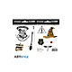 Harry Potter - Stickers Objets Magiques Stickers Harry Potter, modèle Objets Magiques.