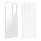 Avizar Coque OnePlus Nord 2 Silicone Souple Film Verre Trempé 9H Transparent Pack intégral 360° spécialement conçu pour OnePlus Nord 2.