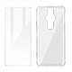 Avizar Pack Protection Sony Xperia Pro-I Coque Souple et Verre Trempé Transparent Pack Premium, intégral 360° spécialement conçu pour votre Sony Xperia Pro-I