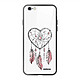 Evetane Coque en verre trempé iPhone 6 Plus / 6S Plus Attrape coeur Coque en verre trempé iPhone 6 Plus / 6S Plus Attrape coeur Ecriture Tendance et Design