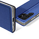 Acheter Avizar Étui pour Samsung Galaxy S24 Ultra Porte carte Collection Smart Bleu