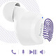 Avis Belkin Écouteurs Sans Fil Bluetooth 5.2 Commandes Tactiles Double Microphone Blanc