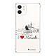 LaCoqueFrançaise Coque iPhone 12 mini anti-choc souple angles renforcés transparente Motif J'aime Marseille Coque iPhone 12 mini anti-choc souple angles renforcés transparente J'aime Marseille