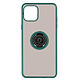 Avizar Coque Apple iPhone 12 Pro Max Bi-matière Bague Métallique Fonction Support vert Coque de protection spécialement conçue pour Apple iPhone 12 Pro Max.