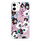 LaCoqueFrançaise Coque iPhone 12 mini 360 intégrale transparente Motif Fleurs parme Tendance Coque iPhone 12 mini 360 intégrale transparente Fleurs parme Tendance