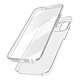 Avizar Coque pour Xiaomi Redmi A1 et A2 Intégrale Arrière Rigide Transparent et Avant Souple  Transparent Ultra-résistante, elle protège votre téléphone des chutes et des rayures du quotidien