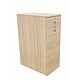 VINCO Caisson tower hauteur comptoir H.120cm x L.47 x P.80 acacia Caisson de bureau