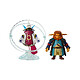 Les Maîtres de l'Univers Revolution - Pack 2 figurines Gwildor & Orko 13 cm Pack de 2 figurines Les Maîtres de l'Univers Revolution, modèle Gwildor &amp; Orko 13 cm.