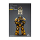 Warhammer The Horus Heresy - Figurine 1/18 Imperial Fists Legion MkIII Tactical Squad Legionary Figurine 1/18 Warhammer The Horus Heresy Imperial Fists Legion MkIII Tactical Squad Legionary with Legion Vexilla 12 cm.