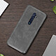 Acheter Avizar Coque Oppo Reno 2 Aspect Cuir Effet Vintage Protection Rigide et Fine gris