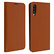 Avizar Étui Samsung Galaxy A70 Housse Folio Cuir Support Vidéo camel Étui Flip book cover spécialement conçu pour Samsung Galaxy A70