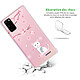 Avis Evetane Coque Samsung Galaxy S20 anti-choc souple angles renforcés transparente Motif Chat et Fleurs